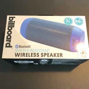 Billboard water-resistant wireless speaker